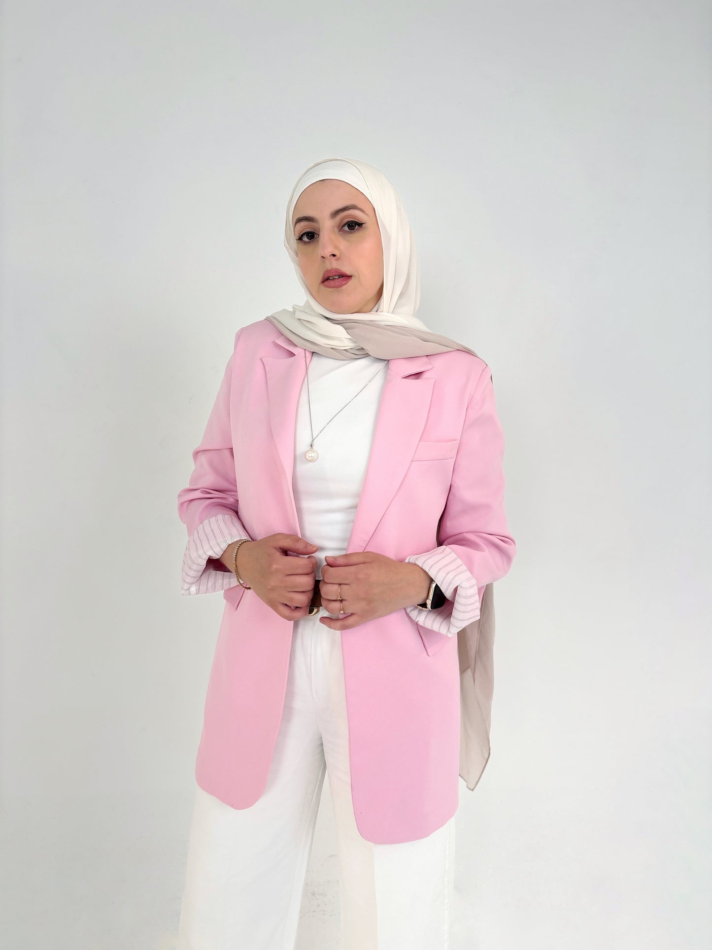 Bubblegum edge blazer