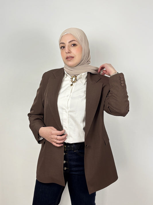 Signature Brown Blazer