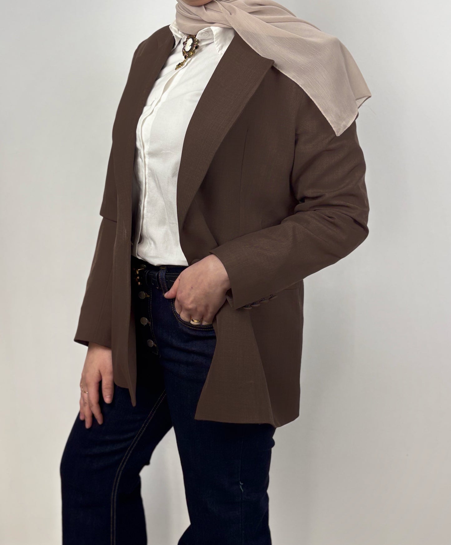 Signature Brown Blazer