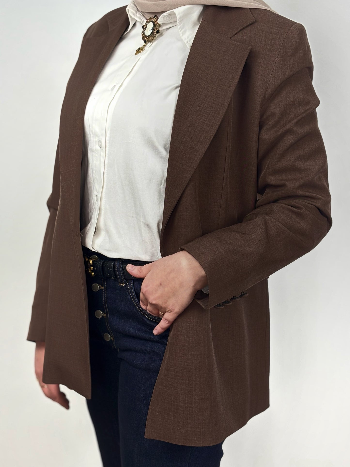 Signature Brown Blazer